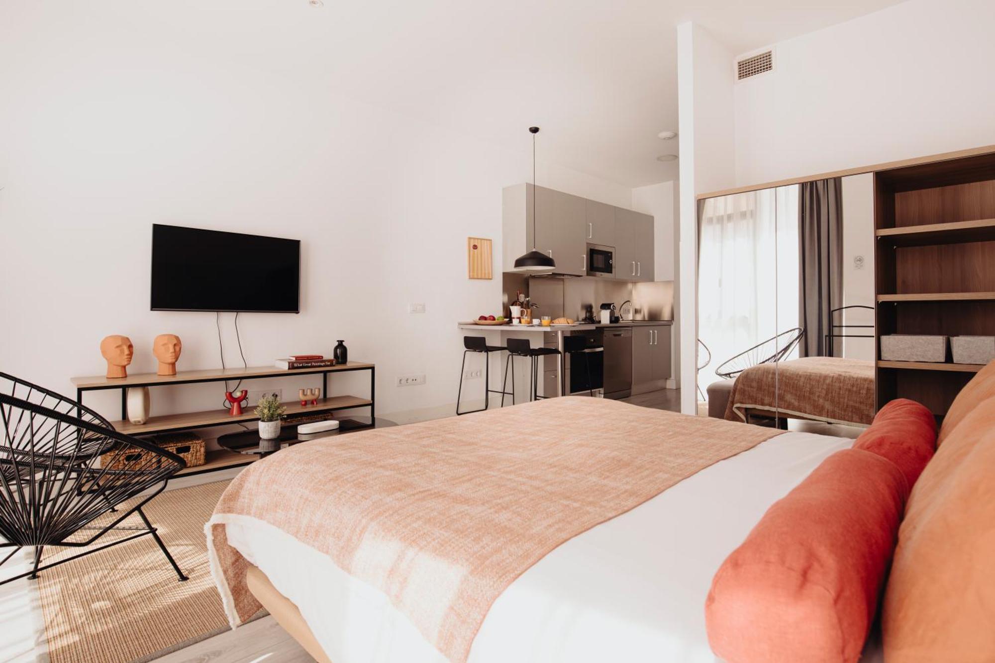 Aspasios Atocha Apartments Madrid Ruang foto
